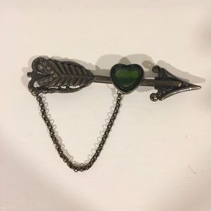Heart and Arrow Pin